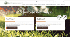 Desktop Screenshot of epkk.ee